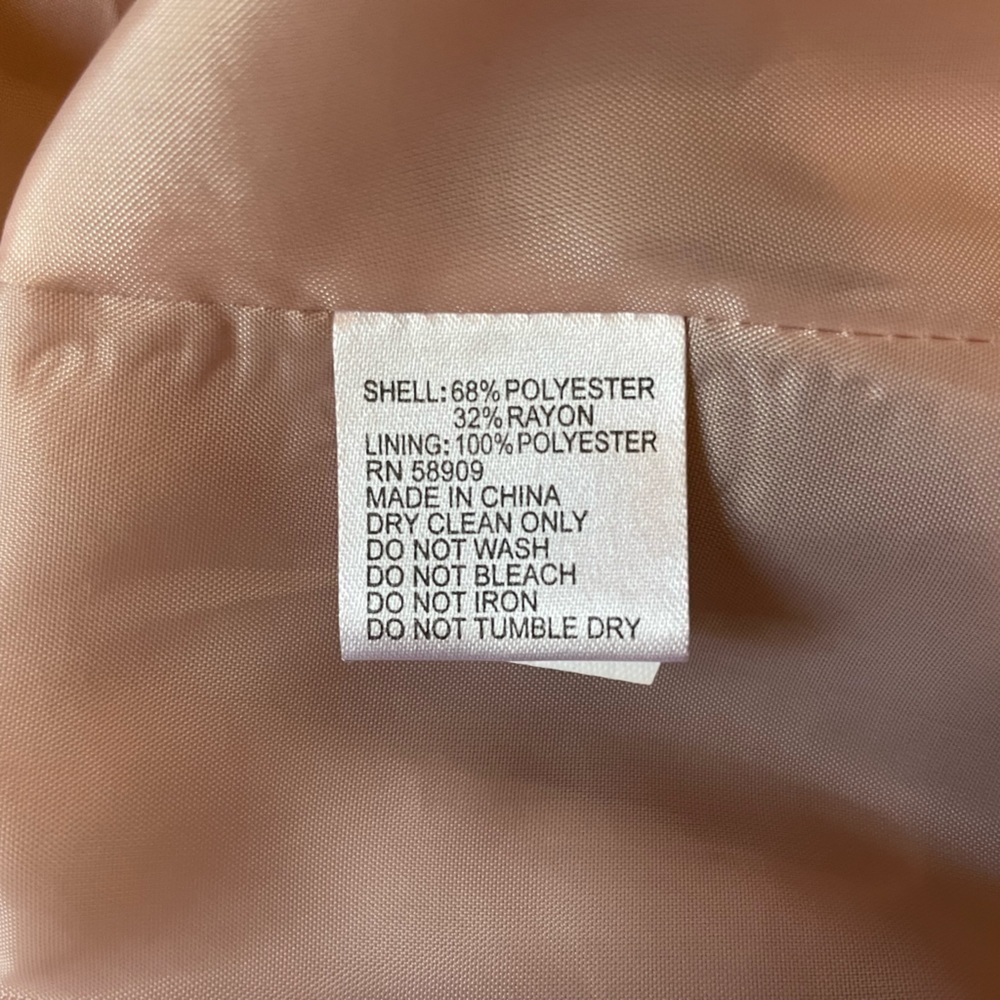 Gianni Bini blush metallic pleated swing dress - Picture 5 of 7